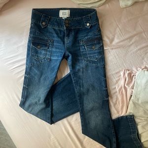 Y2K flared jeans